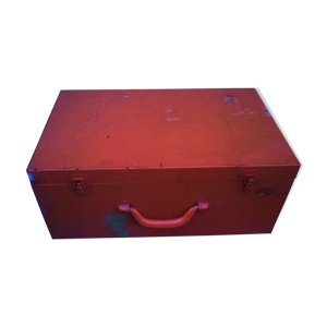 Valise métal vintage