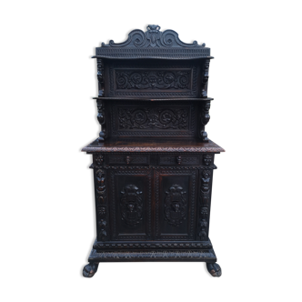 Buffet dressoir noirci