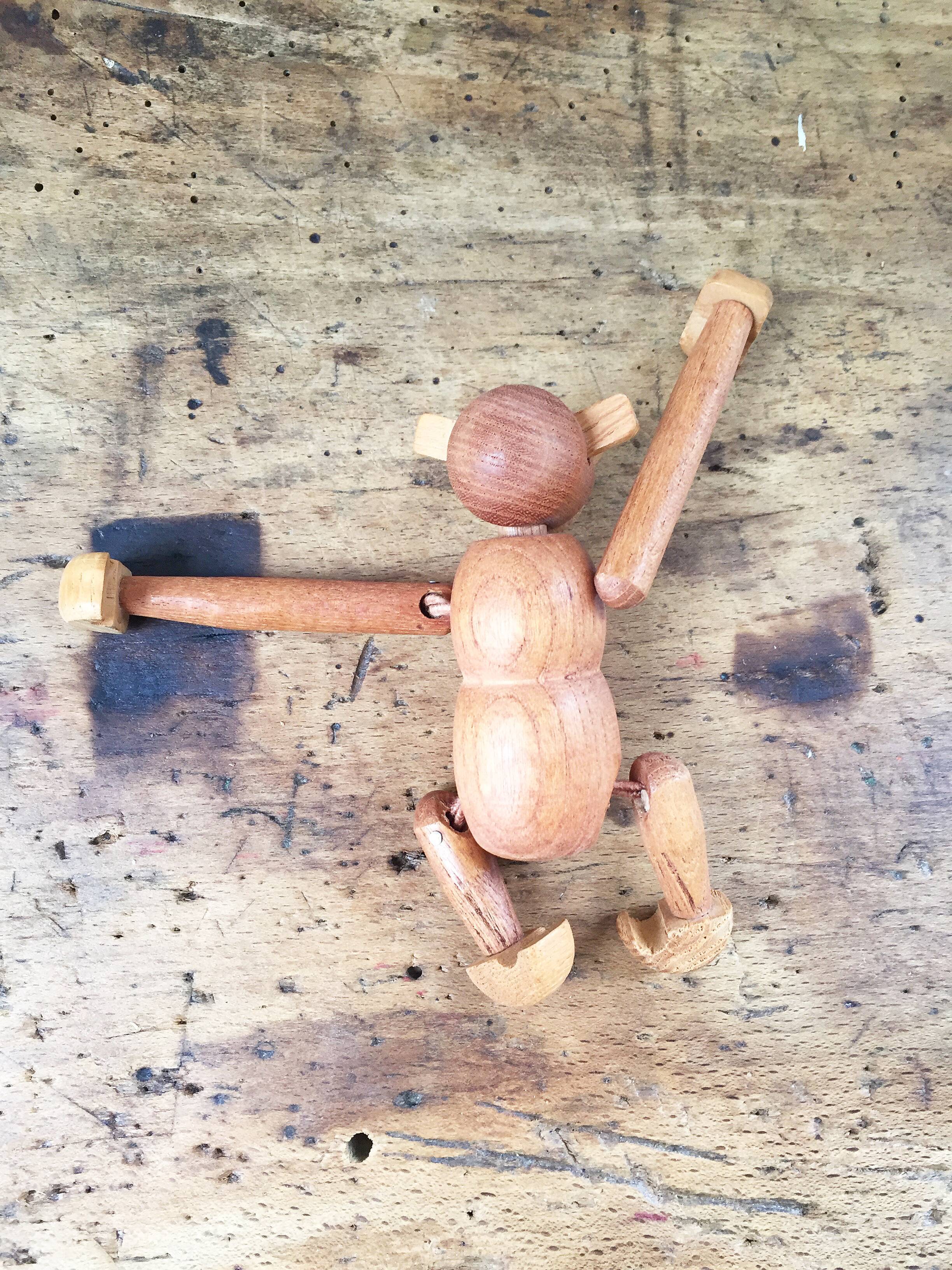 Monkey Zoo Line wood vintage