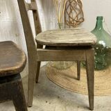 Series of 3 "taberna" chairs