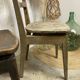 Series of 3 "taberna" chairs