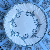 Vintage Longwy earthenware shower bowl