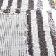 8x10 Pinstriped Brown & White Vintage Rug, 265x300Cm SK 240422