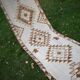 Vintage Turkish hallway rug 90x404 cm