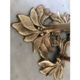 Pair of brass candlesticks