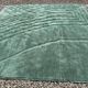 Large emerald green Mrirt Moroccan rug 300x300 cm – high-end