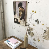 "Naked" oil painting