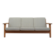 Canapé en chêne, design danois, années 1960, designer : Hans J. Wegner, fabricant : Getama
