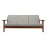 Canapé en chêne, design danois, années 1960, designer : Hans J. Wegner, fabricant : Getama