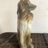 Vintage ceramic dog