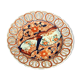 Imari porcelain work plate