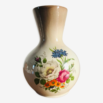 Vase fleuri vintage