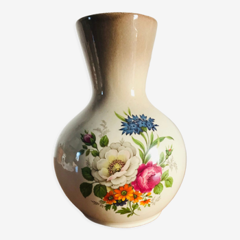 Vintage floral vase