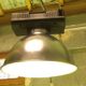 Pair of industrial hanging lamps Mazda year 60