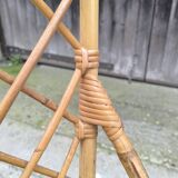 Rattan chair by Louis Sognot 1960