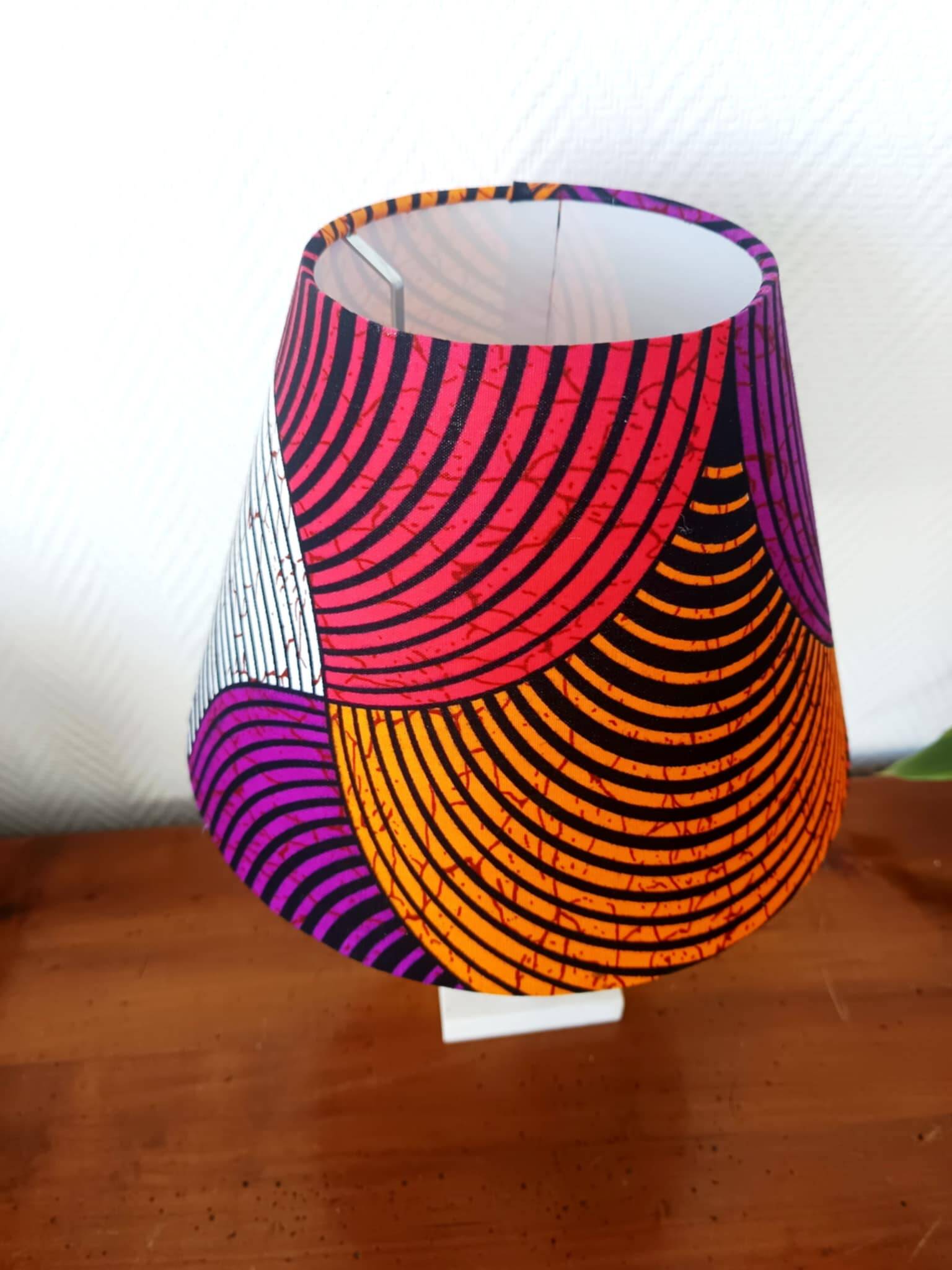 Alabaster lamp and Wax lampshade