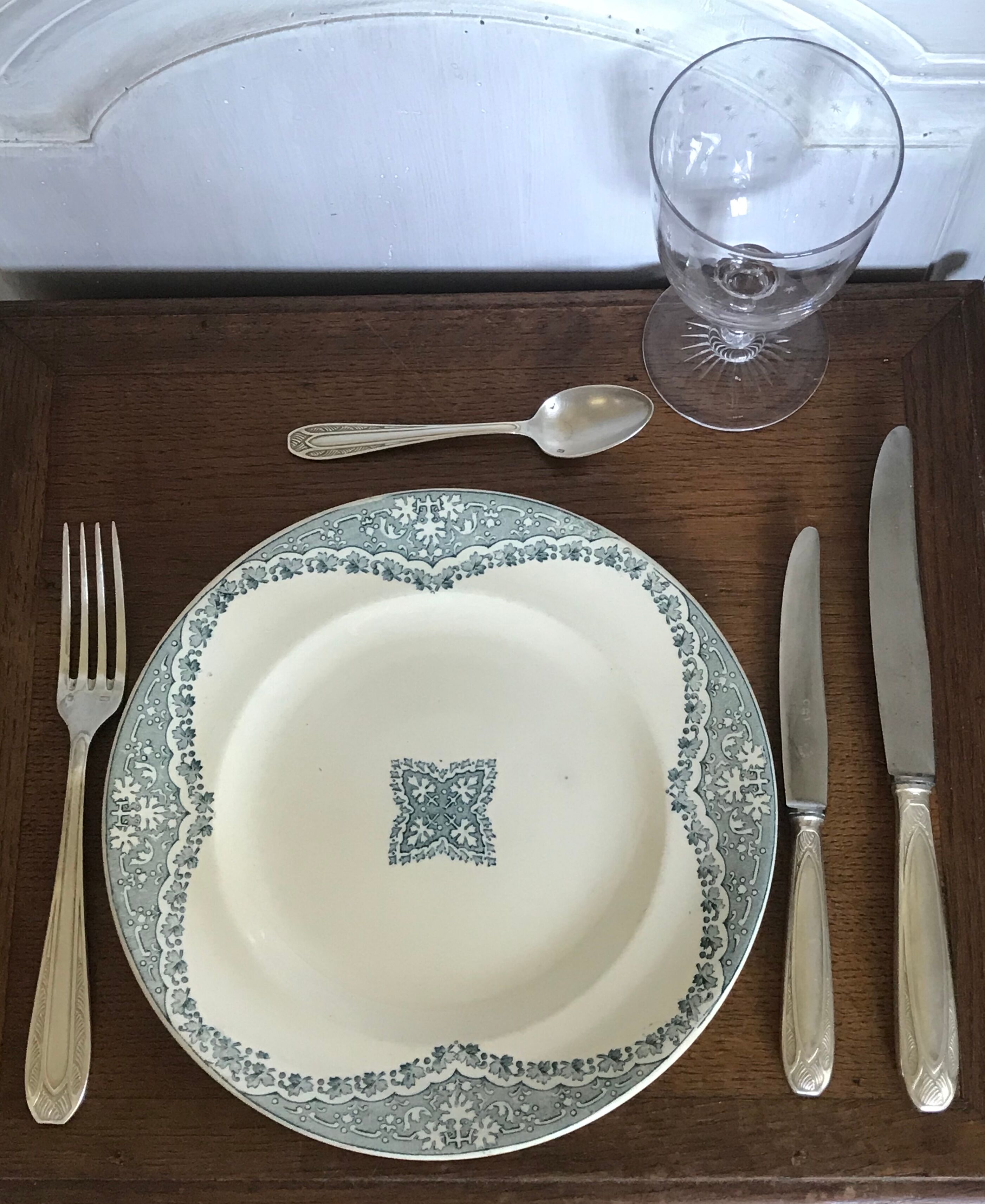 Art deco silver metal covers 34 pieces