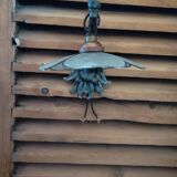 Wall lamp flower petal mother-of-pearl base bronze Rose dp 1122249