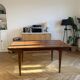 Danish vintage dining table – Scandinavian design – Extendable 240 cm