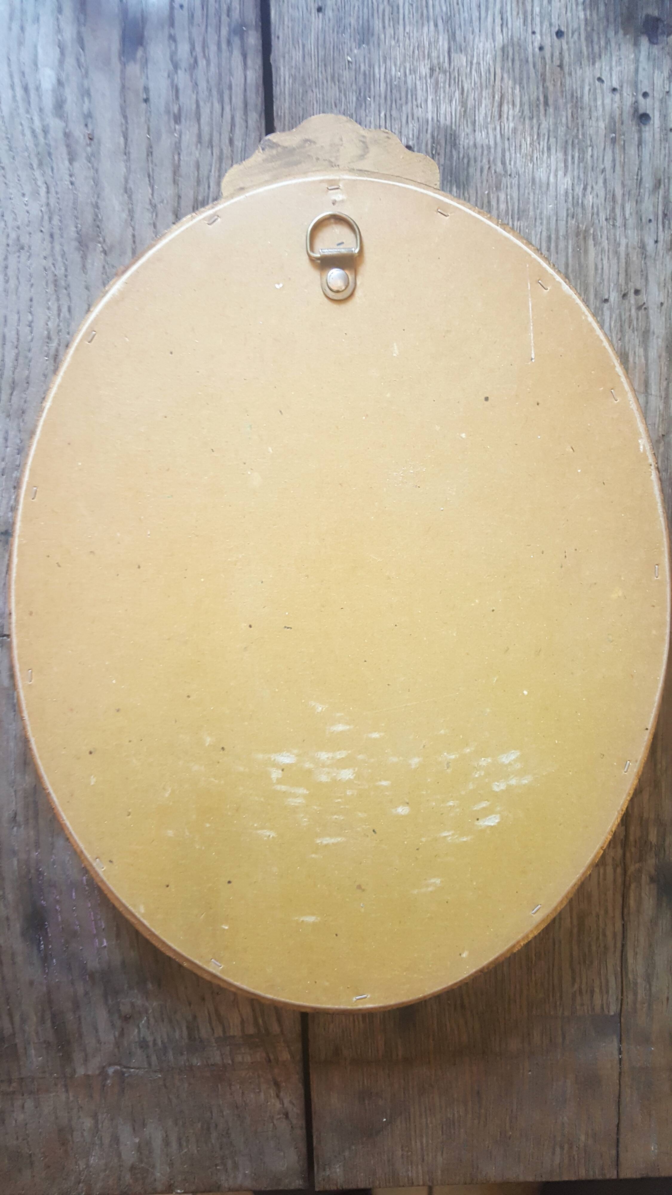 Ancient golden mirror