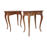 Paire de tables d'appoints