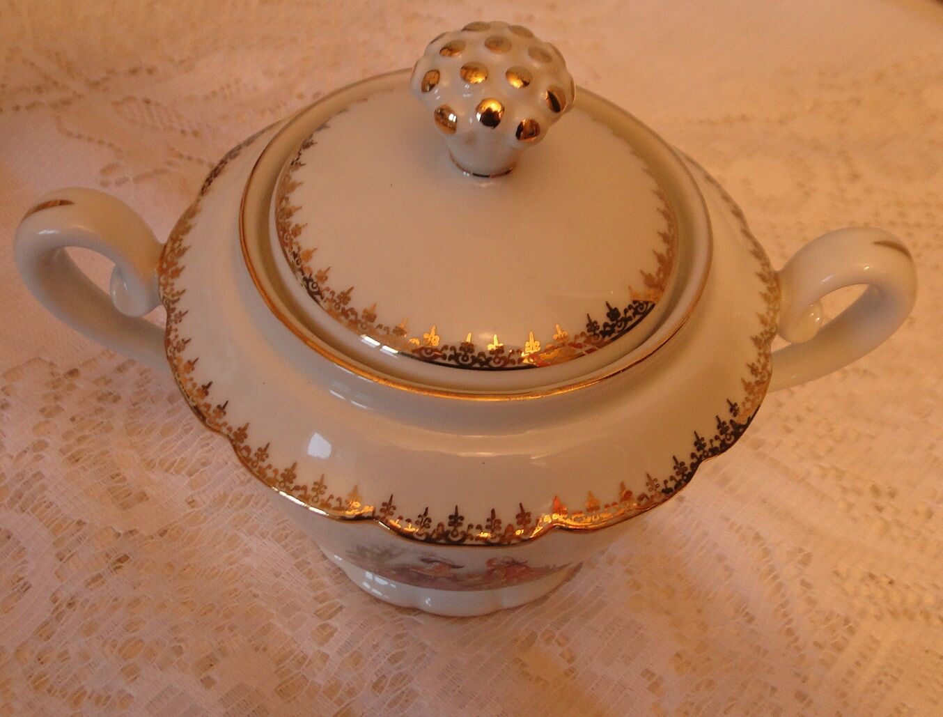 Service a cafe porcelaine fine ch r France