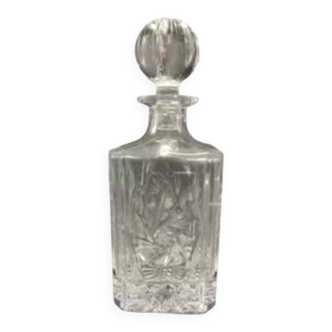 Crystal whiskey decanter