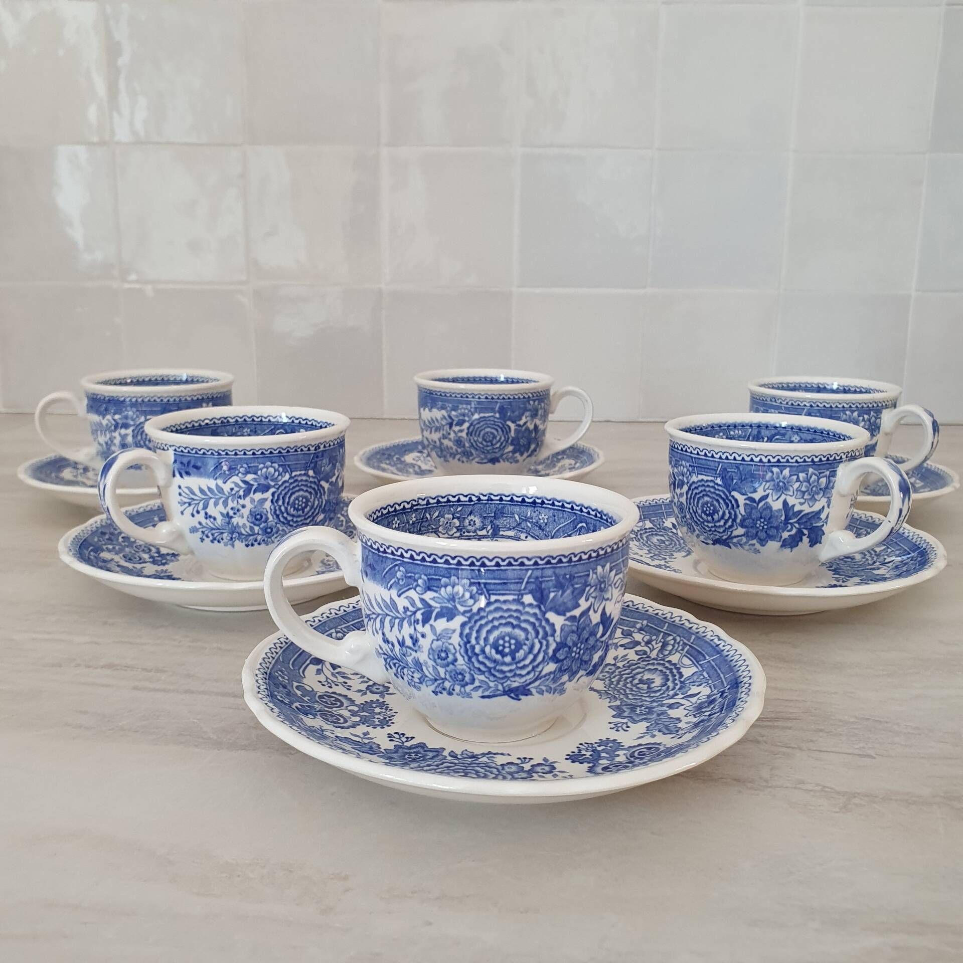 Villeroy & Boch collection Burgenland / Coffee service tea cups saucers