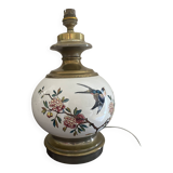 Japanese-style earthenware lamp