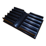 Old pen holder in black wood