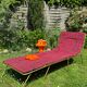 Vintage Lafuma folding sun lounger