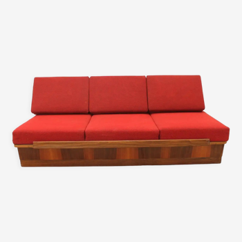 Midcentury Folding Sofa by Mier, 1960s, Czechoslovakia