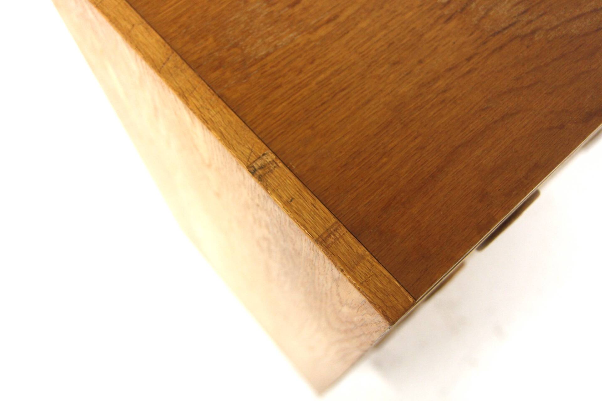 Scandinavian oak chest of drawers, Sweden, 1960