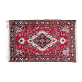 Antique Hand knotted Carpet, vintage rug with a medaillion in the middle