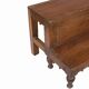 Etageres ancien presentoir commercant vieux teck piece d'origine inde