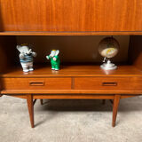 Secretary, 1960 Scandinavian high teak row