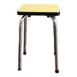 Vintage yellow formica stool