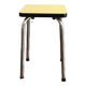 Vintage yellow formica stool