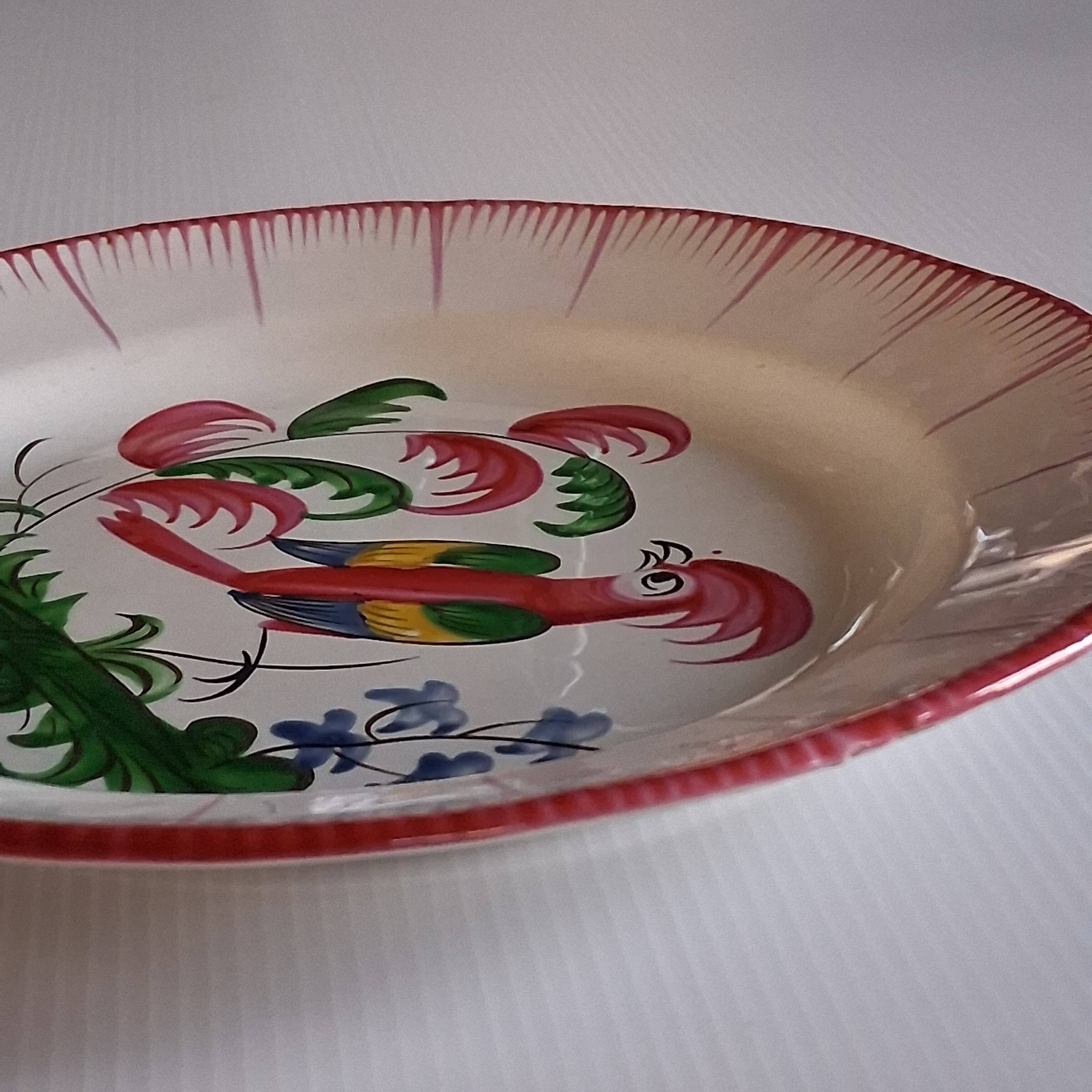 Old earthenware plate from the East / Islettes / St Clément Unmarked in b