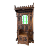 Neo-Gothic wardrobe from around 1900