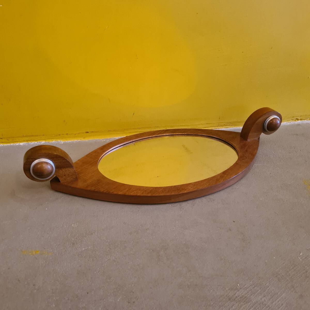 French Art Deco tray Wwith mirror from around 1930