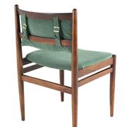 Ensemble de 4 chaises en palissandre 'Quern' - style moderne du milieu du siècle