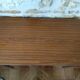 Metal and wood desk from the 1970s.