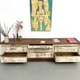 Large antique haberdashery cabinet, circa 1900