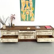 Large antique haberdashery cabinet, circa 1900