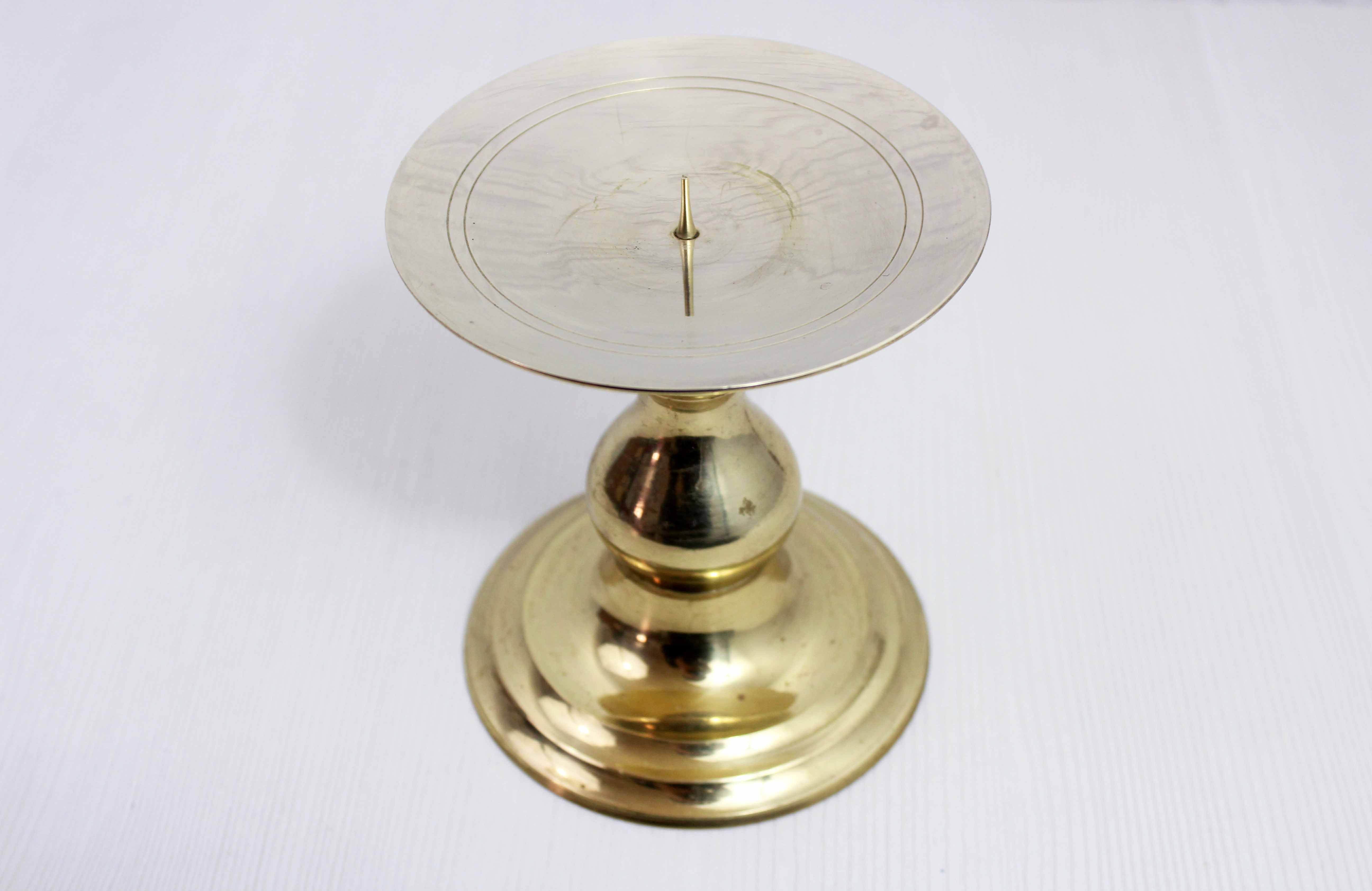 Brass candlestick