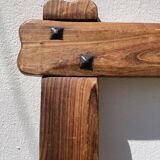 Brutalist wooden frame