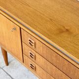 Scandinavian teak row