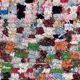 Tapis Berbère Boucherouite coloré - 102 x 239 cm