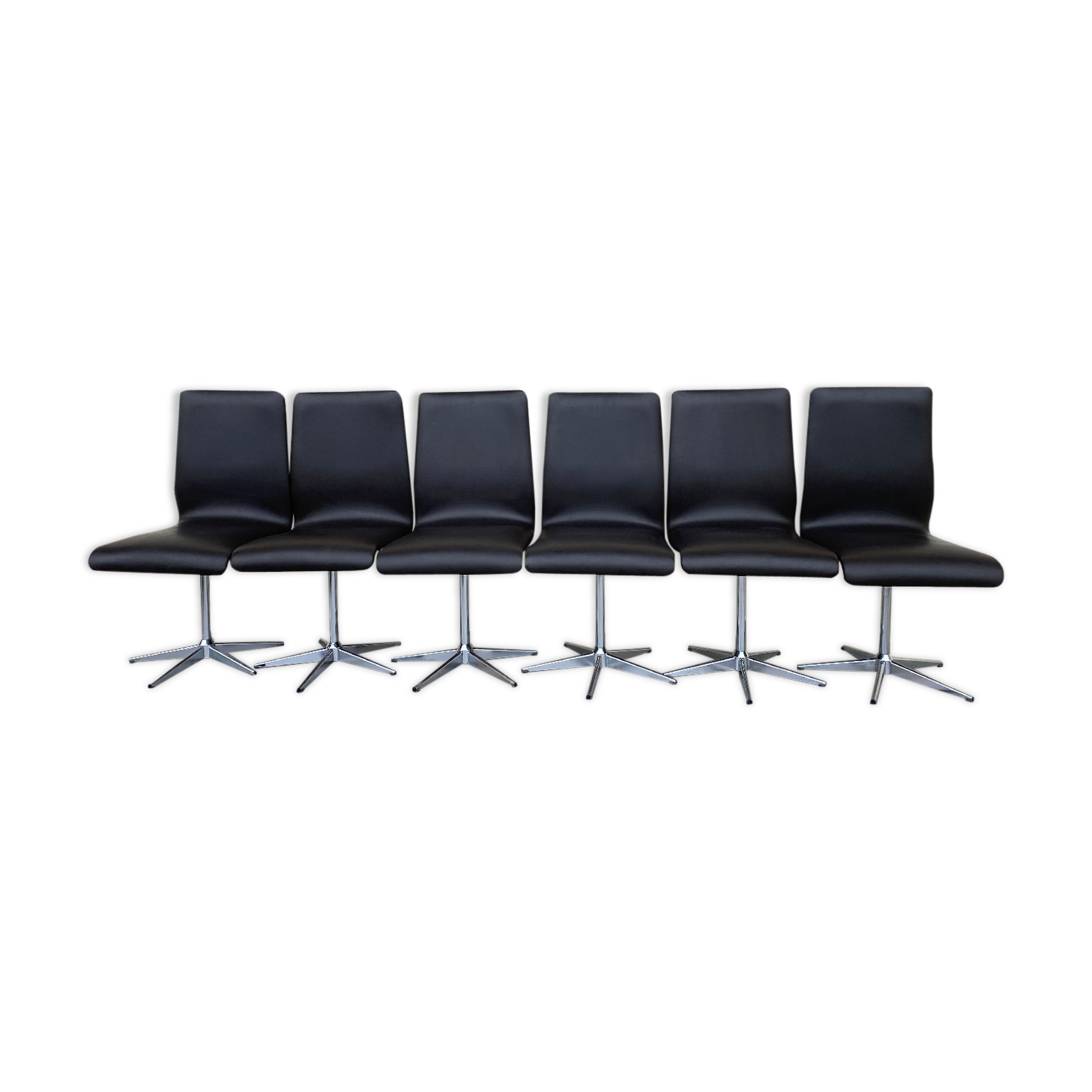 6 design swivel chairs